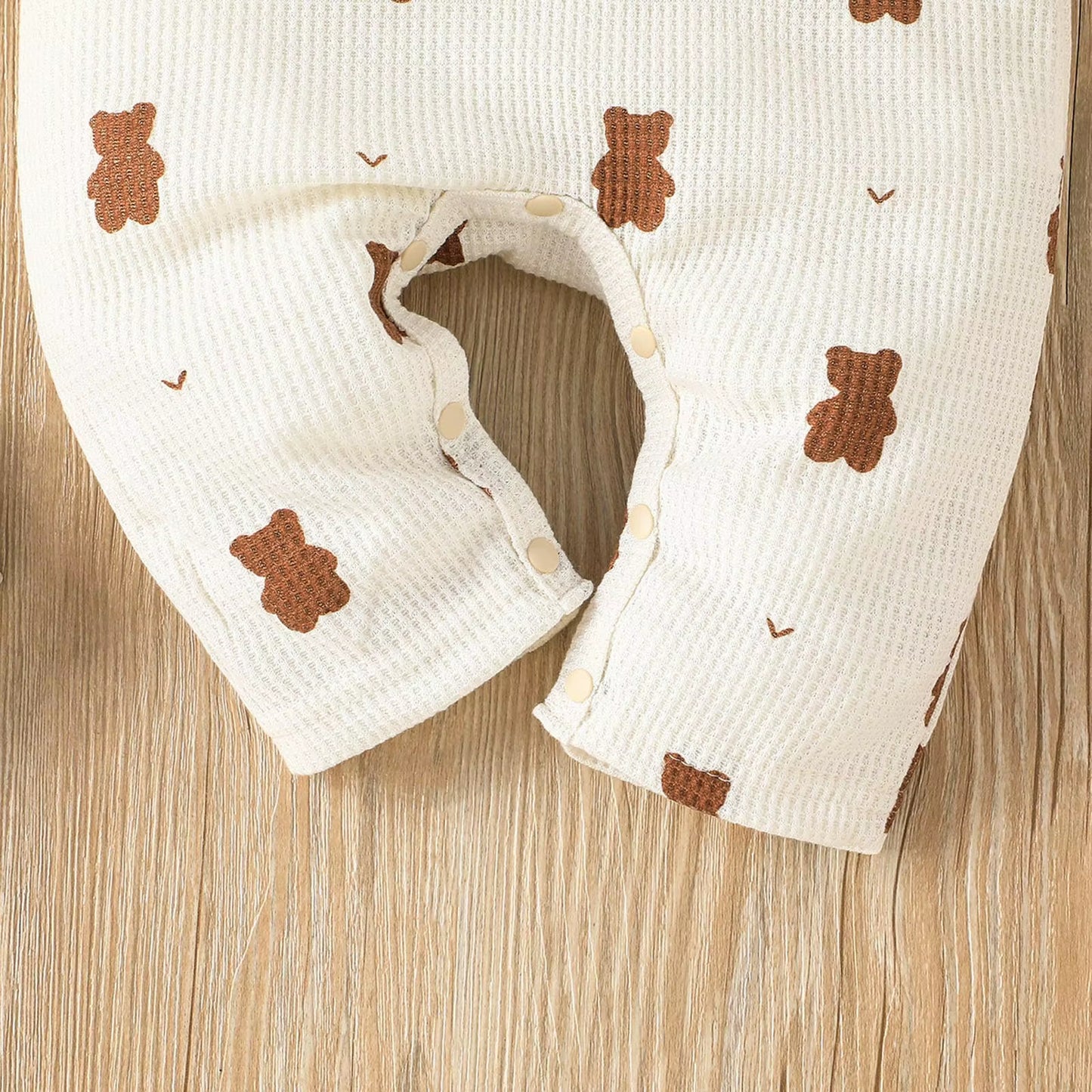 Bear & Bloom – Spring Romper with Hat for Baby Boys & Girls