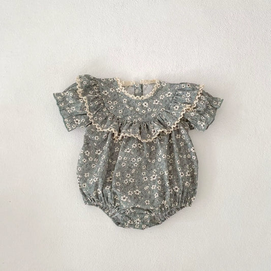 Bloomcouture – Fashion Floral Jumpsuit for Babies (0–3 Years)