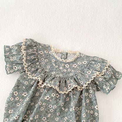 Bloomcouture – Fashion Floral Jumpsuit for Babies (0–3 Years)